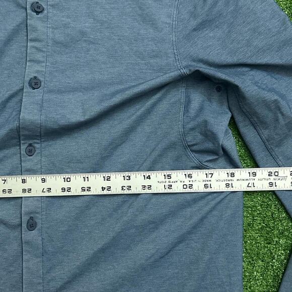 Lululemon Cyan Button-Up Shirt - Picture 4 of 6